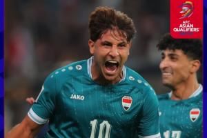 点球读秒绝杀!伊拉克2-1逆转阿联酋,总比分3-2挺进世预赛附加赛